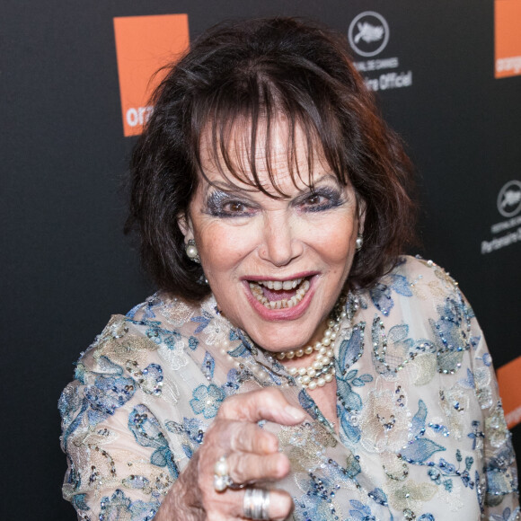 Claudia Cardinale - Photocall de la soirée Orange sur la plage de l'hôtel Majestic lors du 71ème Festival International de Cannes le 12 mai 2018. © Moreau-Borde-Jacovides/Bestimage