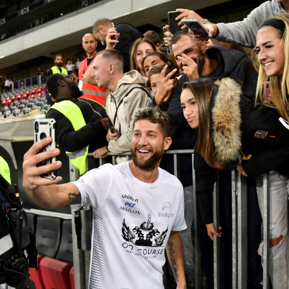 Paga - Match des Légendes, la rencontre qui mêle le football et le rugby au profit de l'association de P. Olmeta (ancien gardien de but et co-fondateur de l'association), "Un sourire, un espoir pour la vie" s'est déroulé à Nice à l'Allianz Riviera, le 26 septembre 2022. © Bruno Bebert/Bestimage