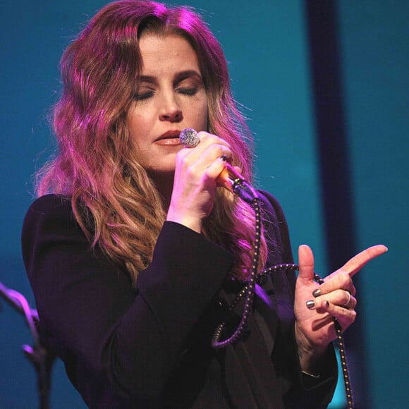 Lisa Marie Presley à Philadelphie.