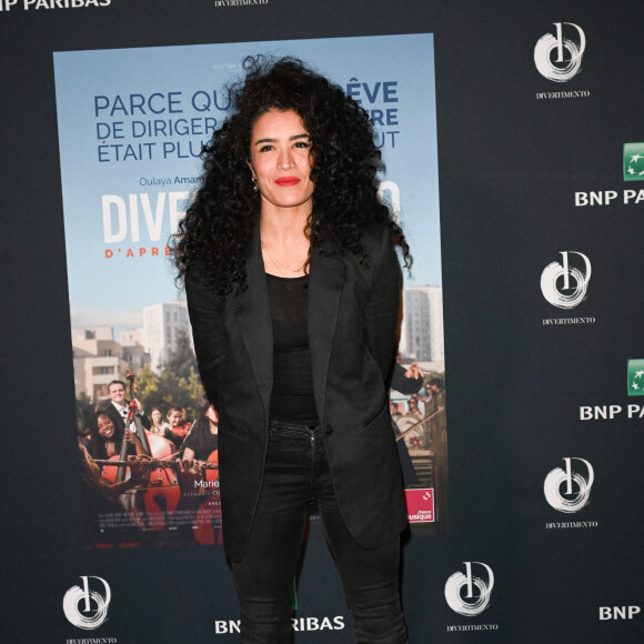 Sabrina Ouazani - Première du film "Divertimento" au cinéma Le Grand Rex à Paris le 16 janvier 2023. © Coadic Guirec/Bestimage