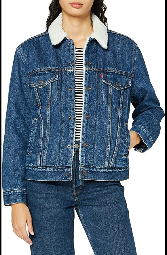 Embrassez la tendance rétro avec cette veste en jean trucker Levi's