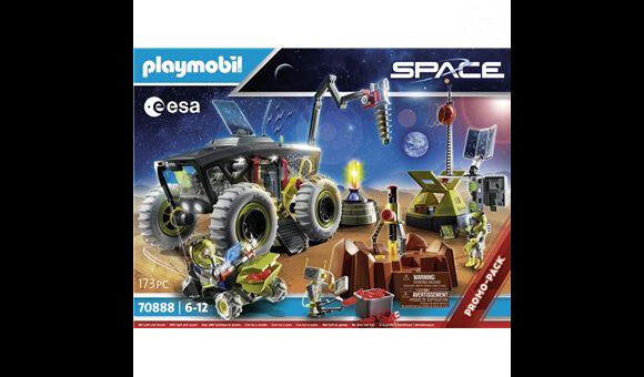 Votre enfant découvre l'espace avec ce jeu Playmobil Space Mission sur Mars unité spatiale astronaute navette