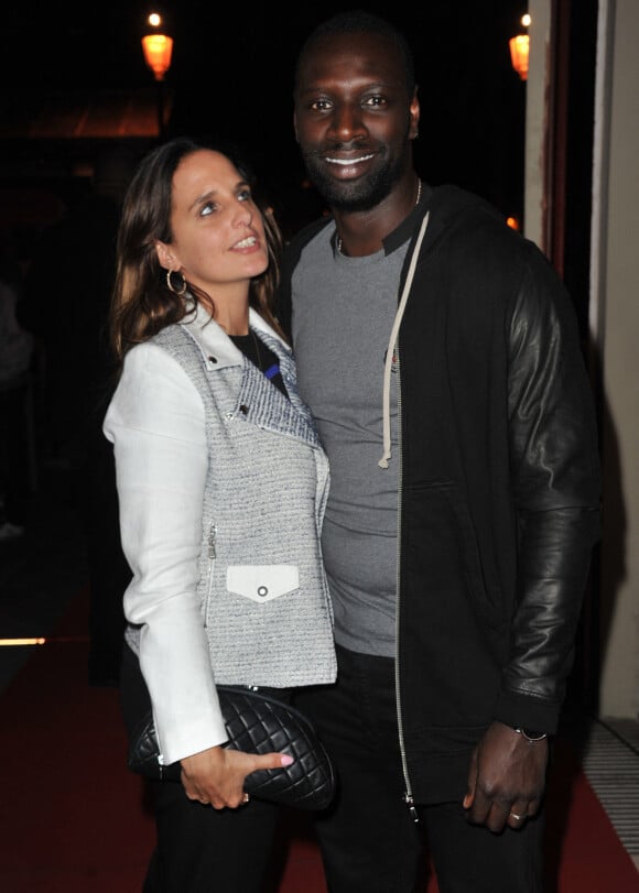 Omar Sy et sa femme Hélène - Soirée pour la sortie du jeu "Fifa 14" à la Gaîté Lyrique à Paris. Le 23 septembre 2013