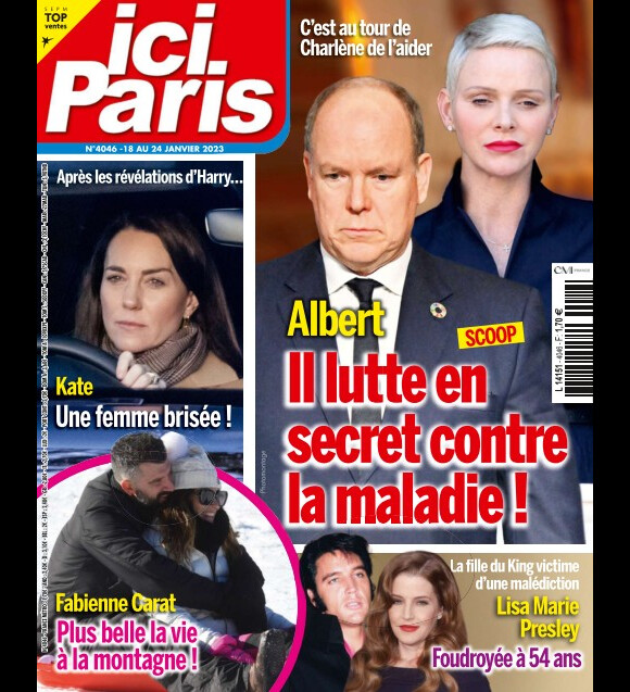 Couverture du numéro de "Ici Paris" comprenant l'interview de Michèle Torr.