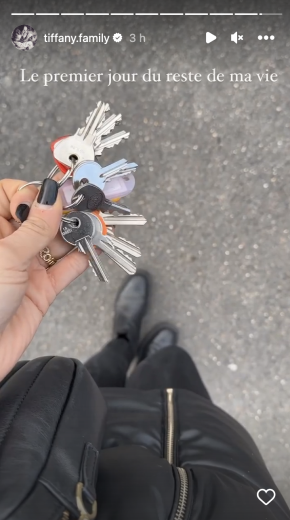 Tiffany (Mariés au premier regard) dévoile ses nouvelles clefs après sa rupture avec Justin - Instagram