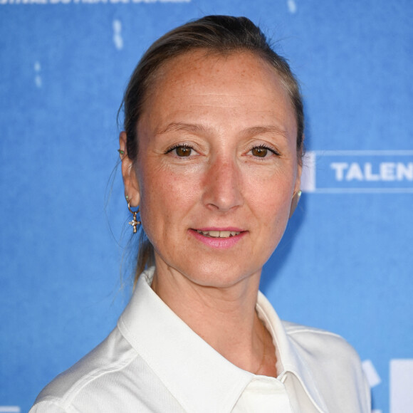 Audrey Lamy au photocall de la première édition du Festival du Film de Demain au Ciné Lumière à Vierzon, France, le 4 juin 2022. © Coadic Guirec/Bestimage