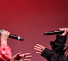 Exclusif - Louane et Chilla ( Maréva Ranarivelo) - La chanteuse Chilla ( Maréva Ranarivelo) en showcase pour la sortie de son album "Ego" à Paris le 3 novembre 2022. © Veeren / Bestimage 