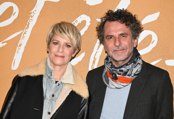 Marina Foïs et Eric Lartigau - Avant-première du film "Cet été-là" au cinéma Pathé Wepler à Paris le 3 janvier 2022