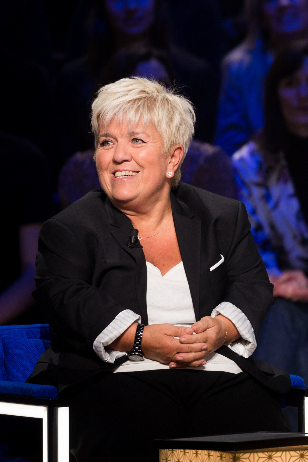 Photo Exclusif Mimie Mathy Enregistrement de l'émission "La Boîte