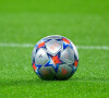 Illustration ballon - Match de Ligue Des Champions Féminine "PSG - Real Madrid" au Parc Des Princes.