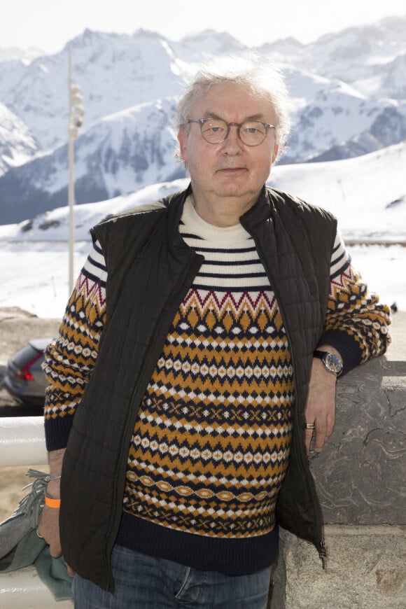 Dominique Besnehard - Photocall lors de la 24ème édition du Festival des Créations TV de Luchon. Le 10 février 2022 © Christophe Aubert / Bestimage