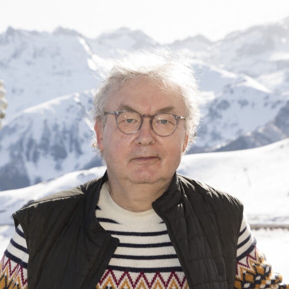 Dominique Besnehard - Photocall lors de la 24ème édition du Festival des Créations TV de Luchon. Le 10 février 2022 © Christophe Aubert / Bestimage