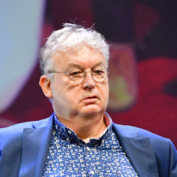 Dominique Besnehard, le créateur de la série "Dix pour cent" diffusée sur Canal Plus - Soirée de clôture du festival Canneséries au palais des festivals à Cannes. Le 14 octobre 2020 © Bruno Bebert / Bestimage