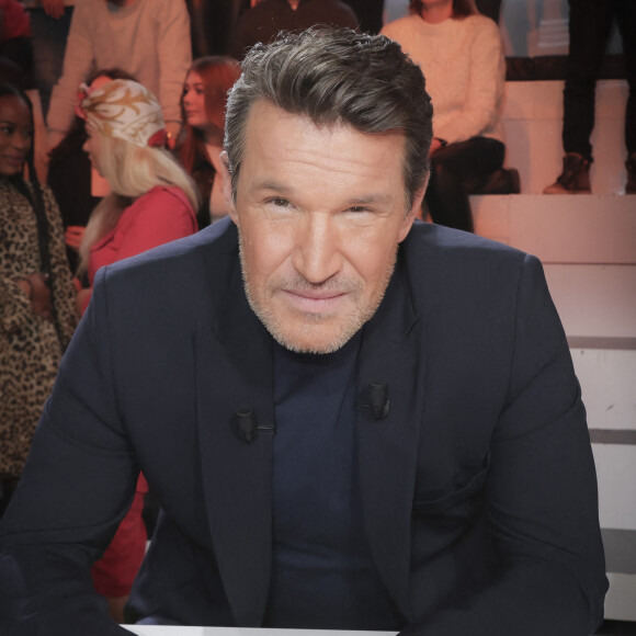 Exclusif - Benjamin Castaldi - Sur le plateau de l'émission TPMP (Touche Pas à Mon Poste) présentée en direct par C.Hanouna et diffusée sur C8 - Paris le 03/01/2023 - © Jack Tribeca / Bestimage 