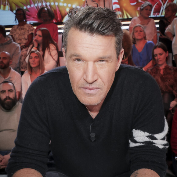 Exclusif - Benjamin Castaldi - Sur le plateau de l'émission TPMP (Touche Pas à Mon Poste) présentée en direct par C.Hanouna et diffusée sur C8 à Paris le 25 novembre 2022 - © Jack Tribeca / Bestimage 