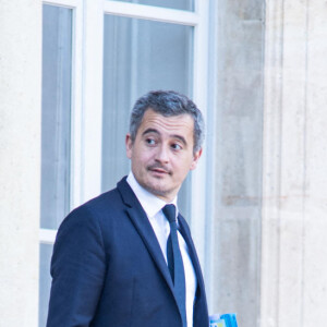 Gérald Darmanin, ministre de l'Intérieur et des Outre-mer - Sorties du conseil des ministres du 19 janvier 2023 au palais de l'Elysée à Paris © Baptiste Autissier / Panoramic / Bestimage