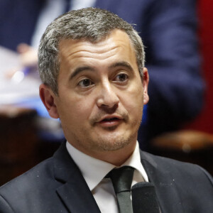 Gérald Darmanin, ministre de l'Intérieur et des Outre-mer - Séance de questions au gouvernement à l'assemblée nationale à Paris, France, le 10 janvier 2023. © Michael Baucher/Panoramic/Bestimage