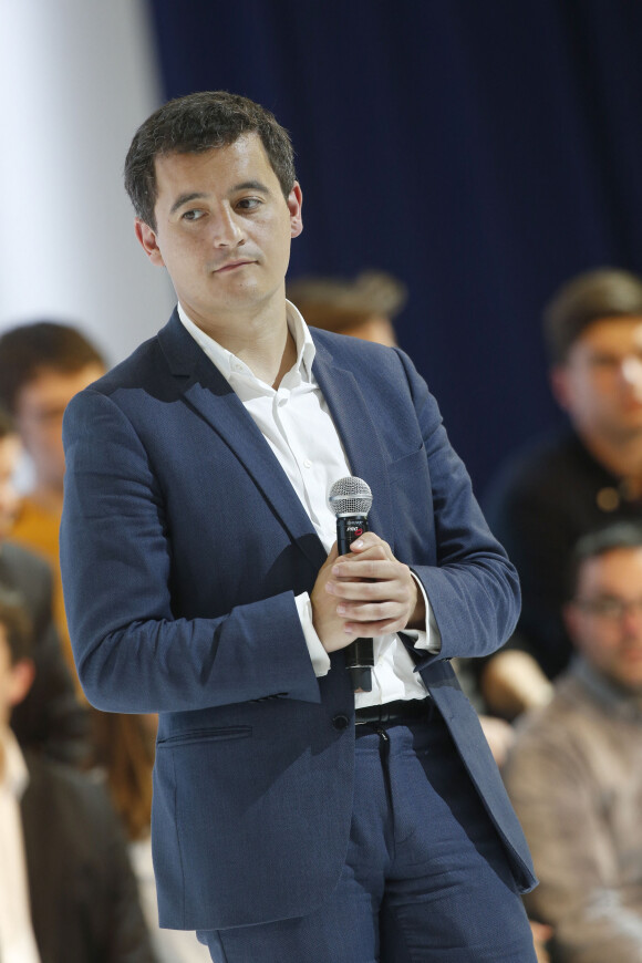 Gérald Darmanin - Congrès fondateur des Républicains au Paris Events Center de la Porte de la Villette, à Paris le 30 mai 2015.