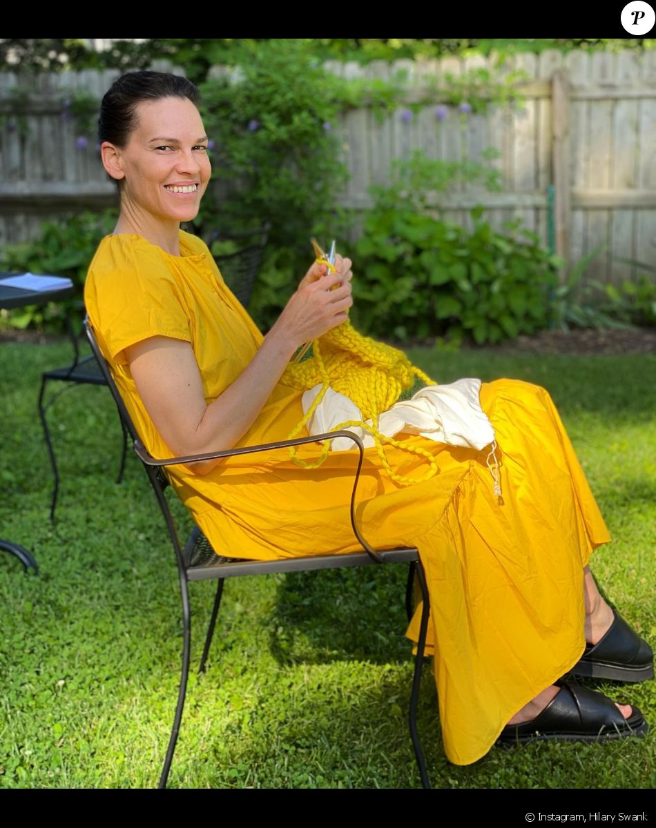 Hilary Swank sur Instagram. Le 5 juin 2022.