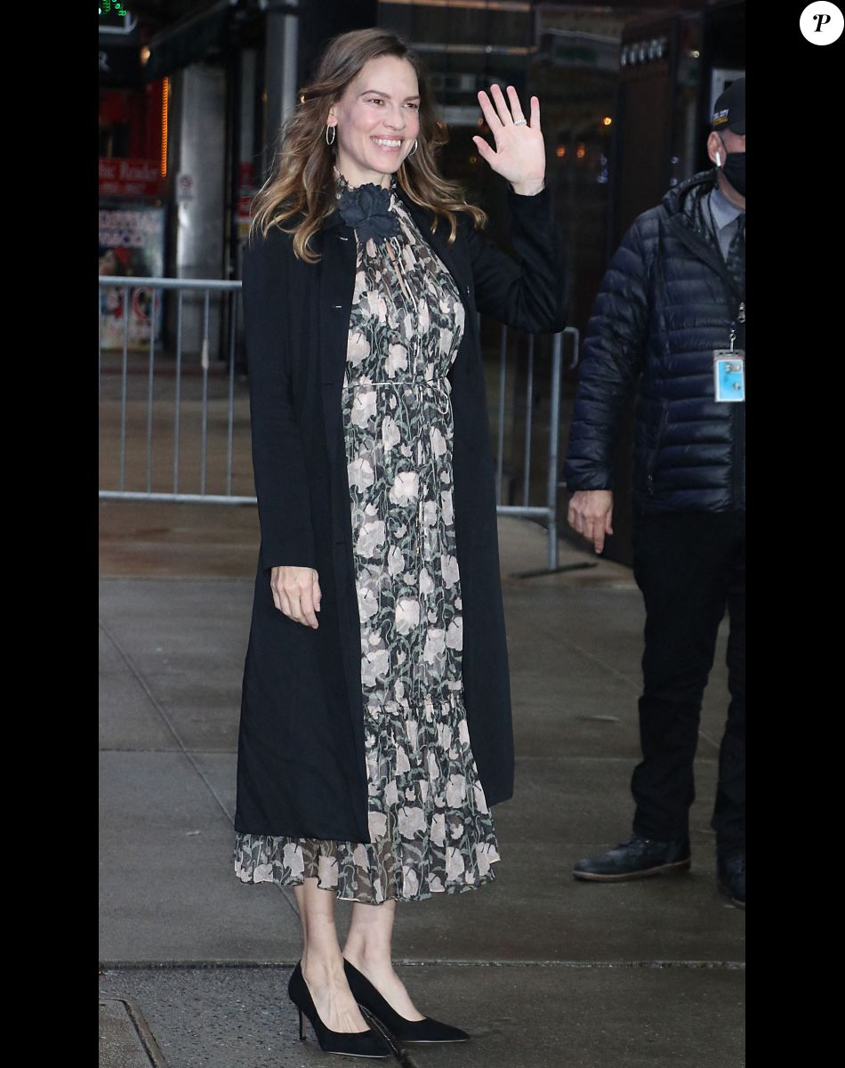 Hilary Swank a annoncé être enceinte de jumeaux à l'âge de 48 ans.