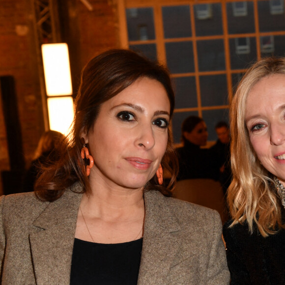 Léa Salamé, Léa Drucker - Front Row au défilé de mode Haute-Couture Alexandre Vauthier au 50 boulevard Lefebvre lors de la Fashion Week Printemps-été 2023 de Paris, France, le 24 janvier 2023. © Veeren/Bestimage 