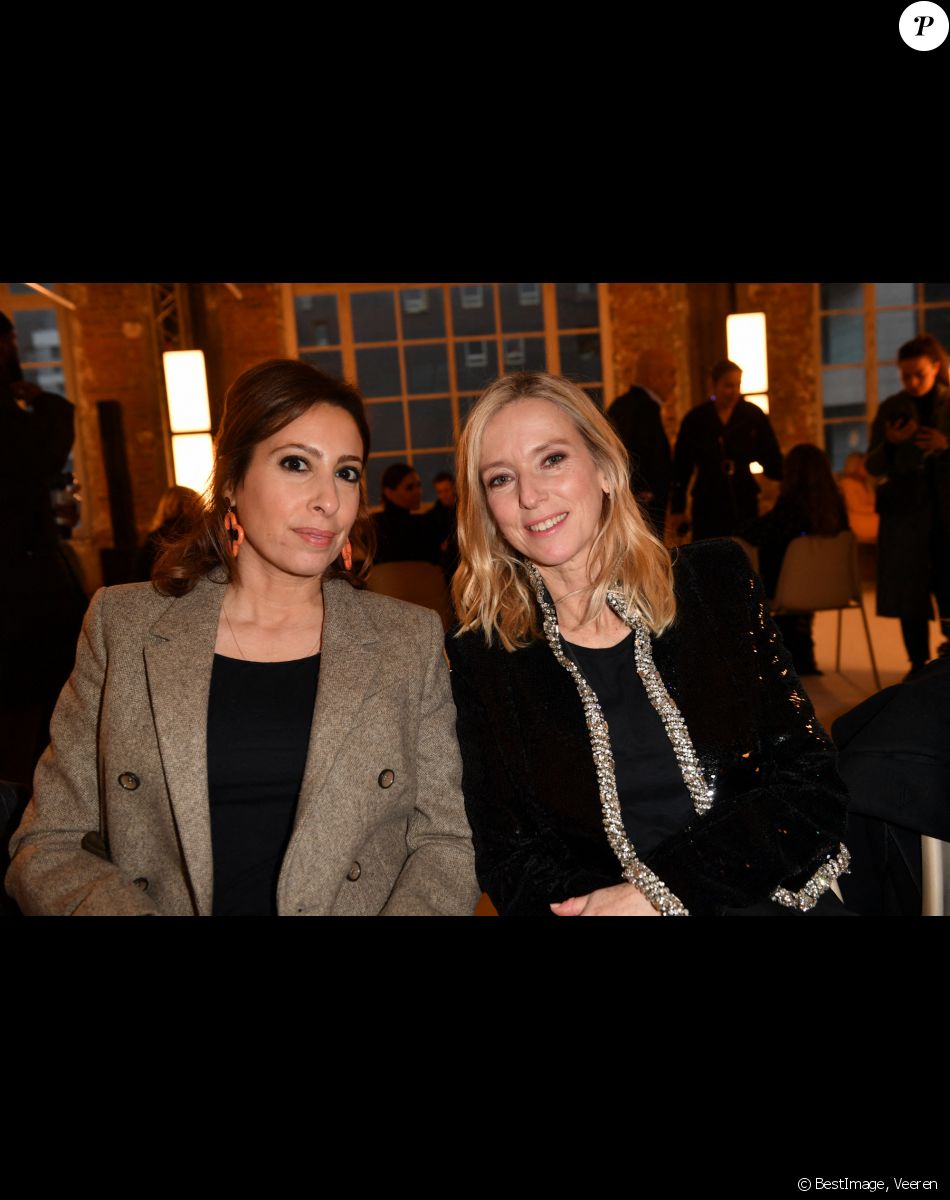 Léa Salamé, Léa Drucker - Front Row au défilé de mode Haute-Couture Alexandre Vauthier au 50 boulevard Lefebvre lors de la Fashion Week Printemps-été 2023 de Paris, France, le 24 janvier 2023. © Veeren/Bestimage