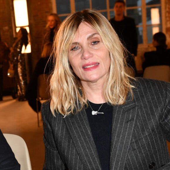 Marie-Amélie Seigner et Emmanuelle Seigner - Front Row au défilé de mode Haute-Couture Alexandre Vauthier au 50 boulevard Lefebvre lors de la Fashion Week Printemps-été de Paris, France. © Veeren/Bestimage 