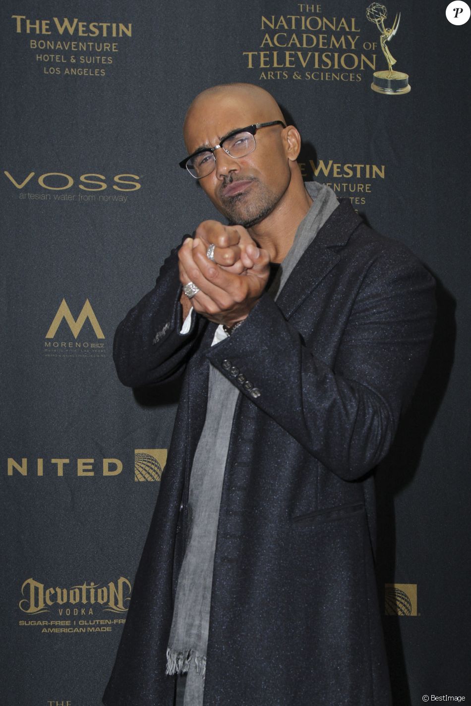 Shemar Moore Est Il Gay Shemar Moore à la soirée Daytime Emmy Awards 2016 à l'hôtel Westin  Bonaventure à Los Angeles, le 1er mai 2016. - Purepeople