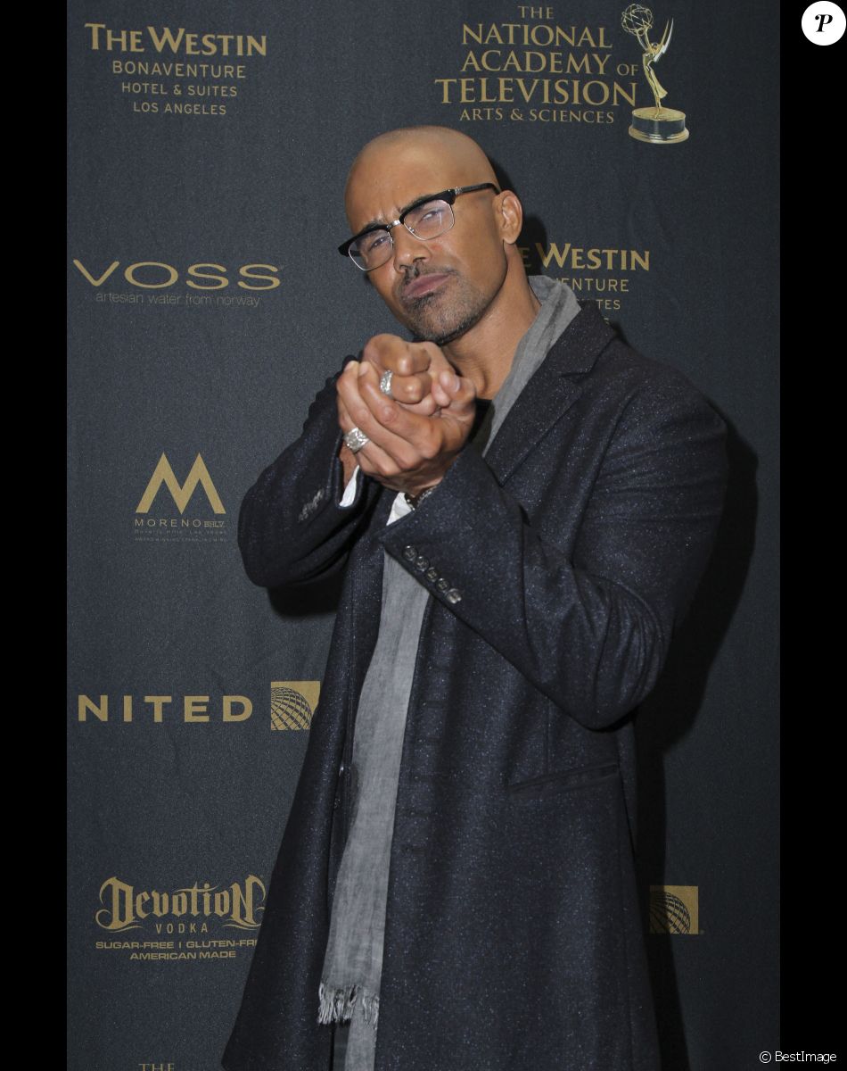 Shemar Moore à la soirée Daytime Emmy Awards 2016 à l'hôtel Westin Bonaventure à Los Angeles, le 1er mai 2016.