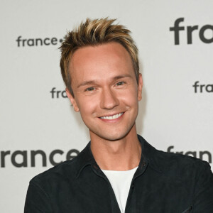 Cyril Féraud au photocall pour la conférence de presse de rentrée de France TV à la Grande Halle de la Villette à Paris, France, le 6 juillet 2022. © Coadic Guirec/Bestimage 