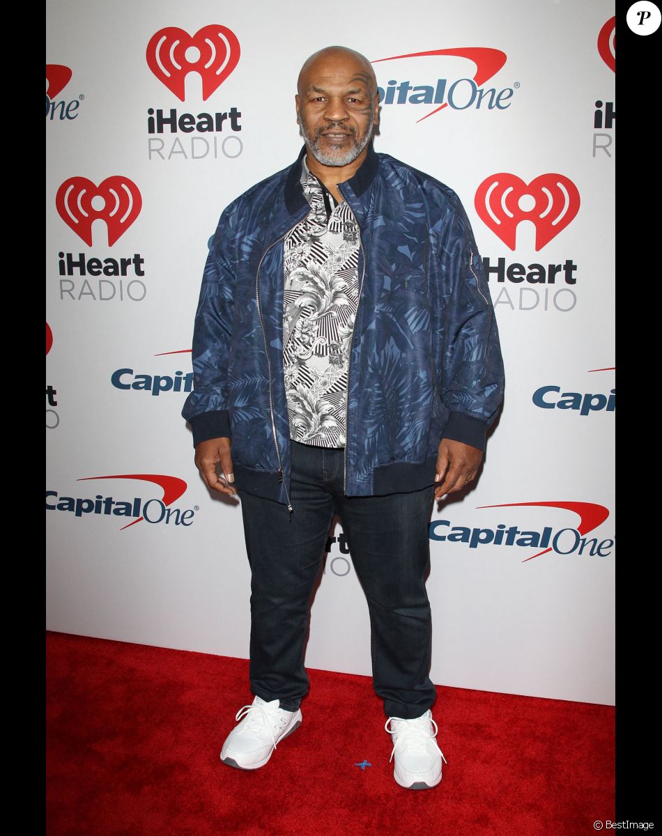Info - Mike Tyson visé par une nouvelle plainte pour viol - Info - Mike Tyson remonte sur le ring à 54 ans pour un combat exhibition - Mike Tyson - Les célébrités posent lors du photocall de la soirée iHeartRadio à Los Angeles le 18 janvier 2019.