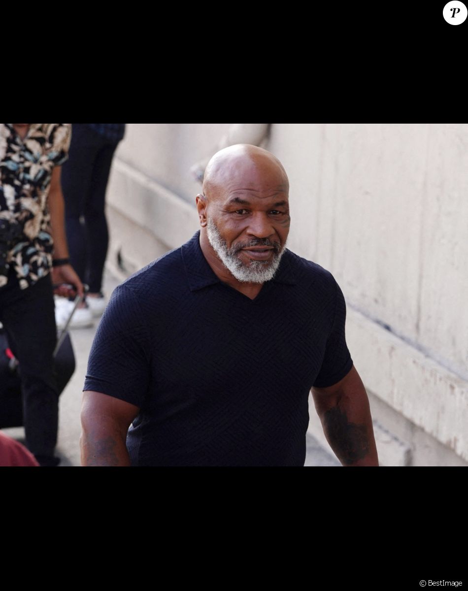 Info - Mike Tyson visé par une nouvelle plainte pour viol - Mike Tyson arrive à l'émission "Jimmy Kimmel Live!" à Los Angeles, le 16 juin 2022.