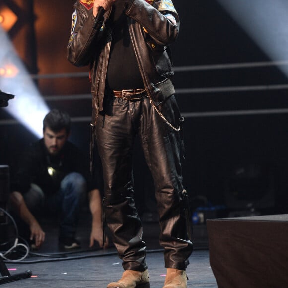 Le chanteur Renaud (Renaud Séchan) (Prix spécial de la Sacem) - Grand Prix Sacem 2018 à la salle Pleyel à Paris présenté par V. Dedienne, le 10 décembre 2018. © Veeren/Bestimage