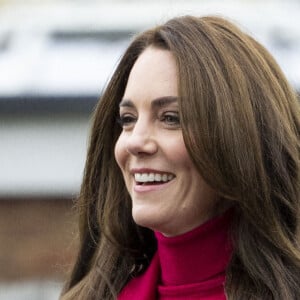 Le prince William, prince de Galles, et Catherine (Kate) Middleton, princesse de Galles, à leur arrivée au Windsor Foodshare à Windsor. Le 26 janvier 2023 