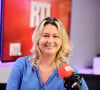 Luana Belmondo arrive sur RTL pour animer une émission quotidienne "RTL vous régale". © Guillaume Gaffiot/Bestimage