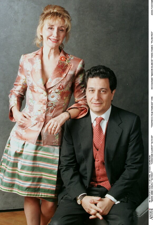 Marie Anne Chazel et Christian Clavier - Archives 1996