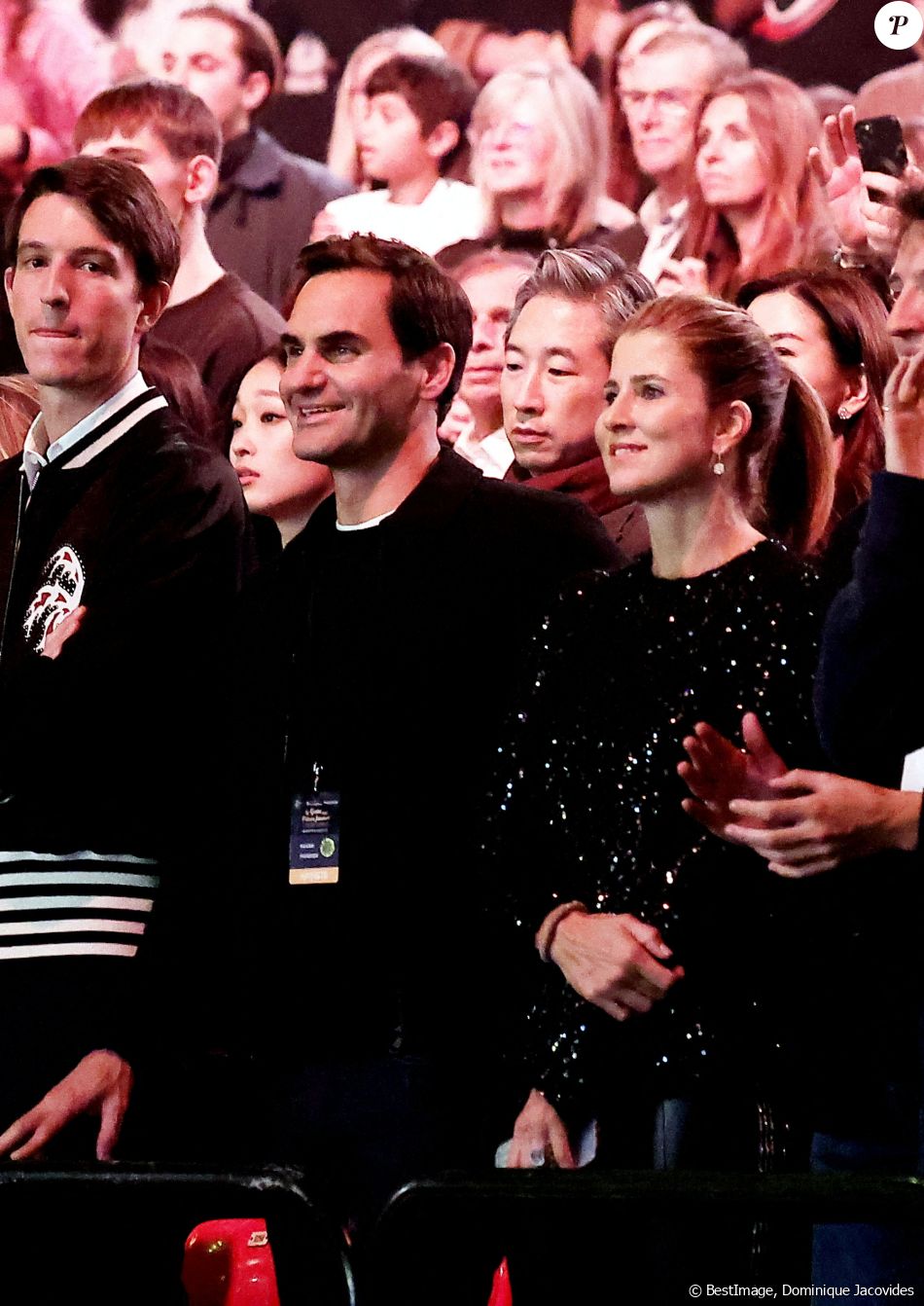 Exclusif - Alexandre Arnault, Roger Federer, sa femme Miroslava ...