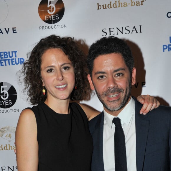 Exclusif - Emma Luchini (réalisatrice) et Manu Payet - Cocktail pour le film "Un début prometteur" au Buddha-Bar à Paris, le 24 septembre 2015. 