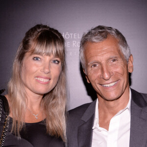 Exclusif - Nagui avec sa femme Mélanie Page - Moma Group fête son 10ème anniversaire à l'hôtel Salomon de Rothschild à Paris le 5 septembre 2022.  © Rachid Bellak/Bestimage