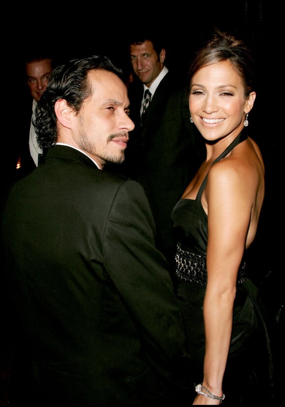 Jennifer Lopez et son ex-mari Marc Anthony à la soirée "Macy's Passport 2005" à Santa Monica.
