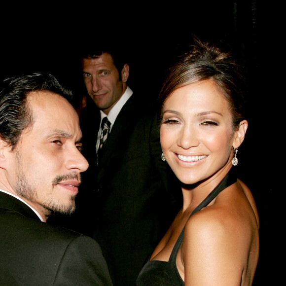 Jennifer Lopez et son ex-mari Marc Anthony à la soirée "Macy's Passport 2005" à Santa Monica.