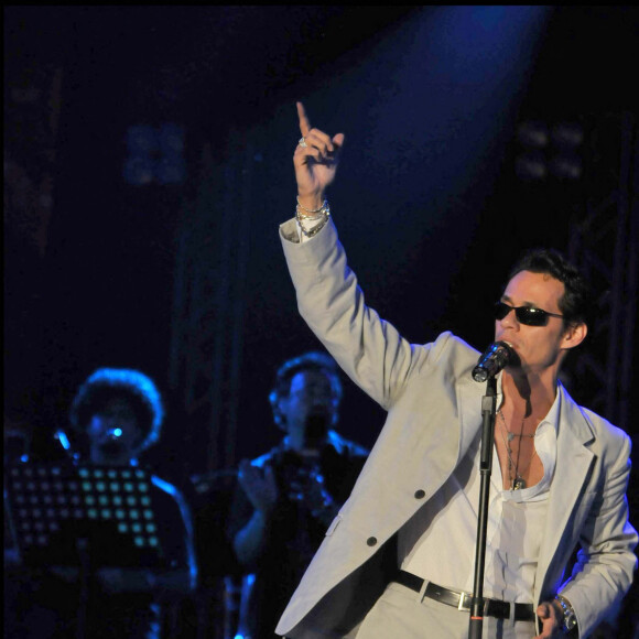 Concert de Marc ANthony à la 18ème édition de l'éxosition latino-americano à Milan en 2008.