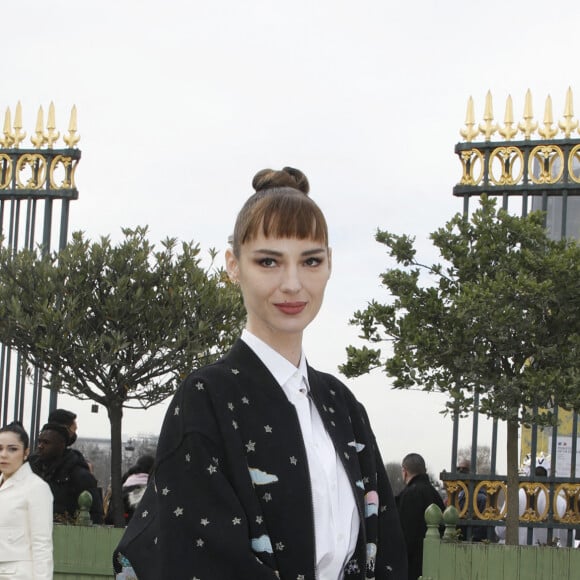 Louise Bourgoin - Arrivées au défilé Dior Femme Automne/Hiver 2022/2023 lors de la Fashion Week de Paris, France, le 1er mars 2022. © Denis Guignebourg/Bestimage 