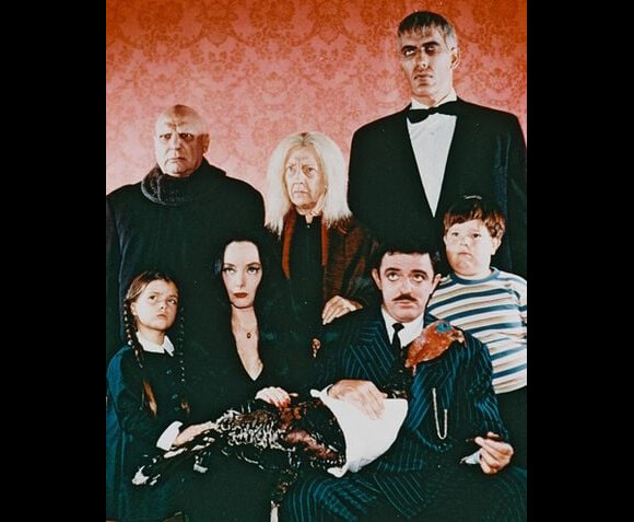 Lisa Loring dans "La famille Addams".