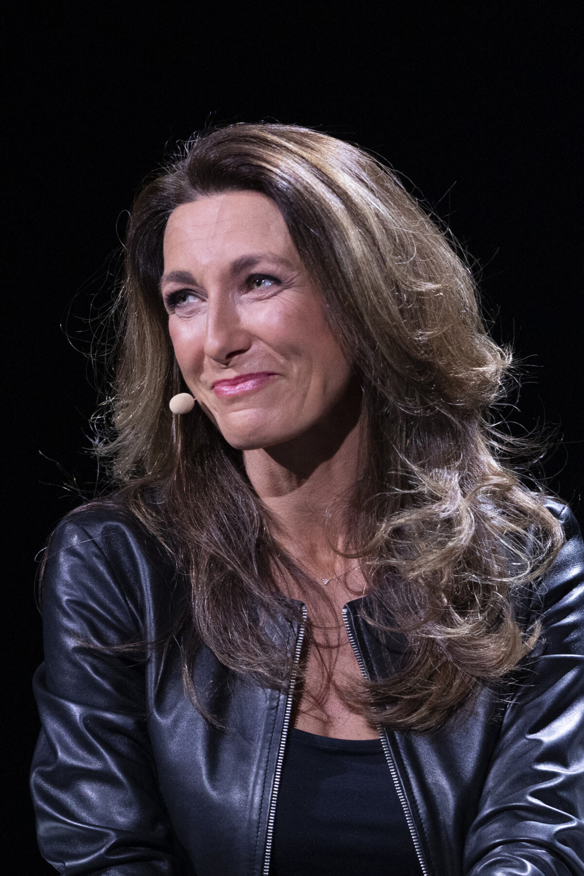 Photo Exclusif AnneClaire Coudray Enregistrement de l'émission