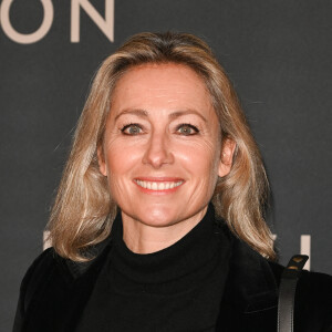 Anne-Sophie Lapix à la première du film "Babylon" au cinéma Le Grand Rex à Paris, France, le 14 janvier 2023. © Coadic Guirec/Bestimage