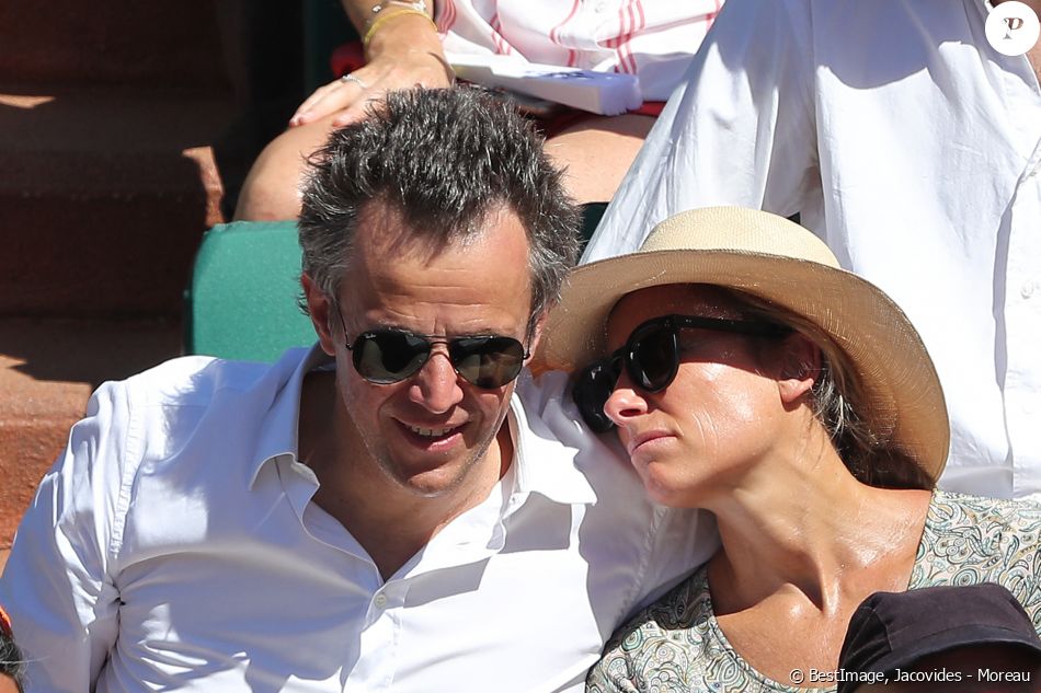 Arthur Sadoun et sa femme Anne Sophie Lapix - Personnalités dans les
