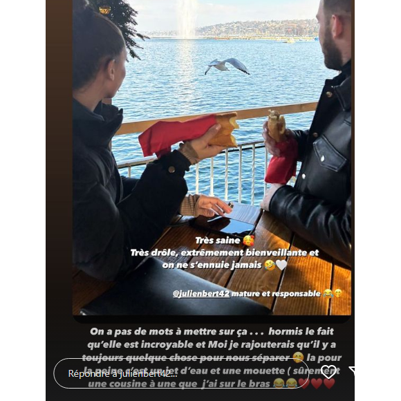 Julien Bert et Mélanie Dedigama se confient sur leur relation - Instagram