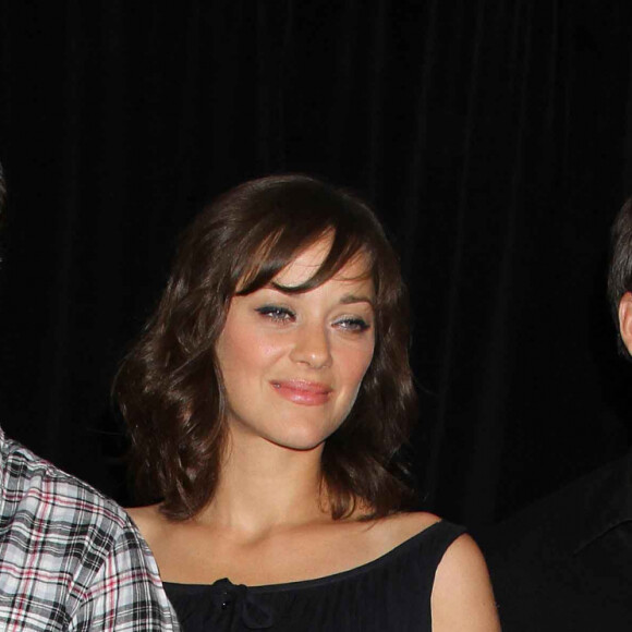 Gilles Lellouche, Marion Cotillard et Guillaume Canet - Conférence de presse du film Les Petits Mouchoirs au Festival international du film de Toronto en 2010