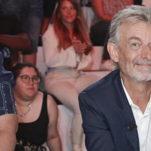 Exclusif - Gilles Verdez sur le plateau de l'émission Touche pas à mon poste (TPMP) présentée en direct par C.Hanouna et diffusée sur C8 le 29 août 2022. © Jack Tribeca / Bestimage 